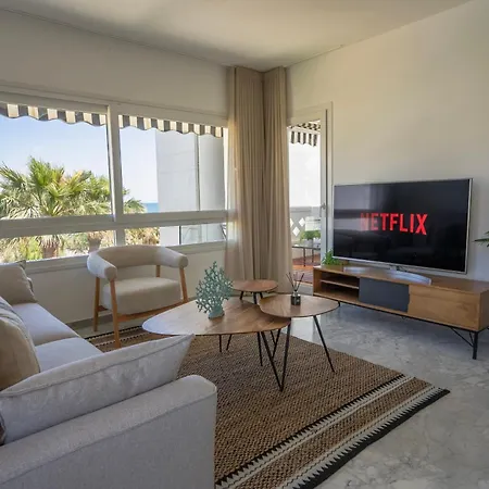 Banus - Banus Playa Rocio - Premium 2br - 2ba - Direct Access - Stunning Sea & Garden Views - Outdoor Terrace - Super Bright - Pool - 3 Min Walk To Puerto Banus ماربيا