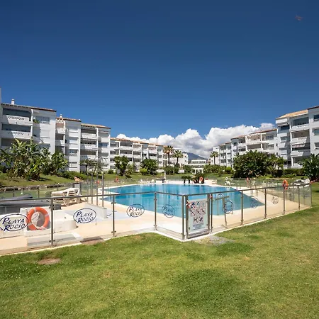 Banus - Banus Playa Rocio - Premium 2br - 2ba - Direct Access - Stunning Sea & Garden Views - Outdoor Terrace - Super Bright - Pool - 3 Min Walk To Puerto Banus ماربيا
