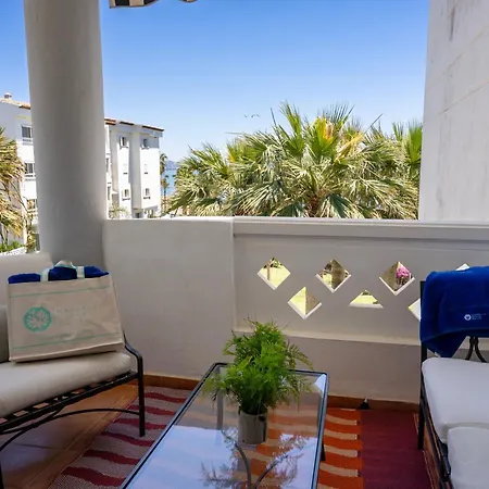 Banus - Banus Playa Rocio - Premium 2br - 2ba - Direct Access - Stunning Sea & Garden Views - Outdoor Terrace - Super Bright - Pool - 3 Min Walk To Puerto Banus ماربيا